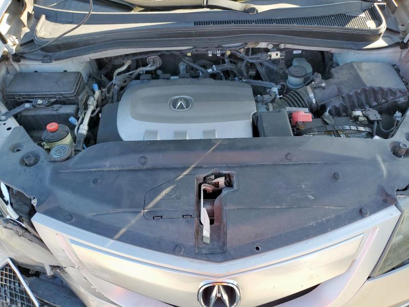 2HNYD2H40BH530617 - 2011 ACURA MDX TECHNOLOGY Srebrny zdjęcie 12