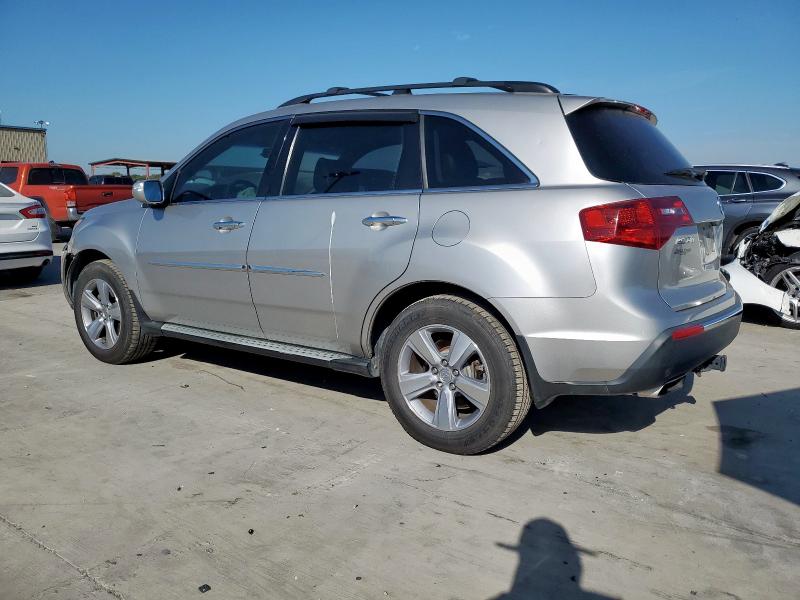 2HNYD2H40BH530617 - 2011 ACURA MDX TECHNOLOGY Srebrny zdjęcie 2