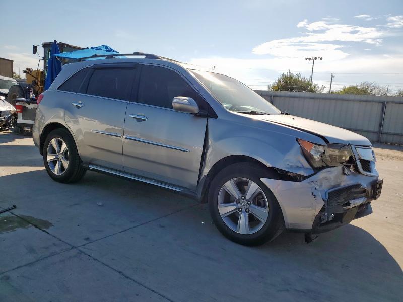 2HNYD2H40BH530617 - 2011 ACURA MDX TECHNOLOGY Srebrny zdjęcie 4