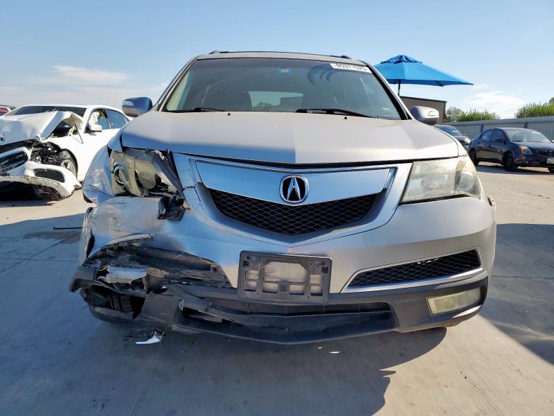 2HNYD2H40BH530617 - 2011 ACURA MDX TECHNOLOGY Srebrny zdjęcie 5