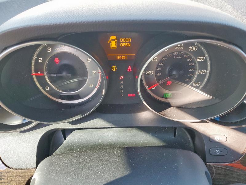 2HNYD2H40BH530617 - 2011 ACURA MDX TECHNOLOGY Srebrny zdjęcie 9