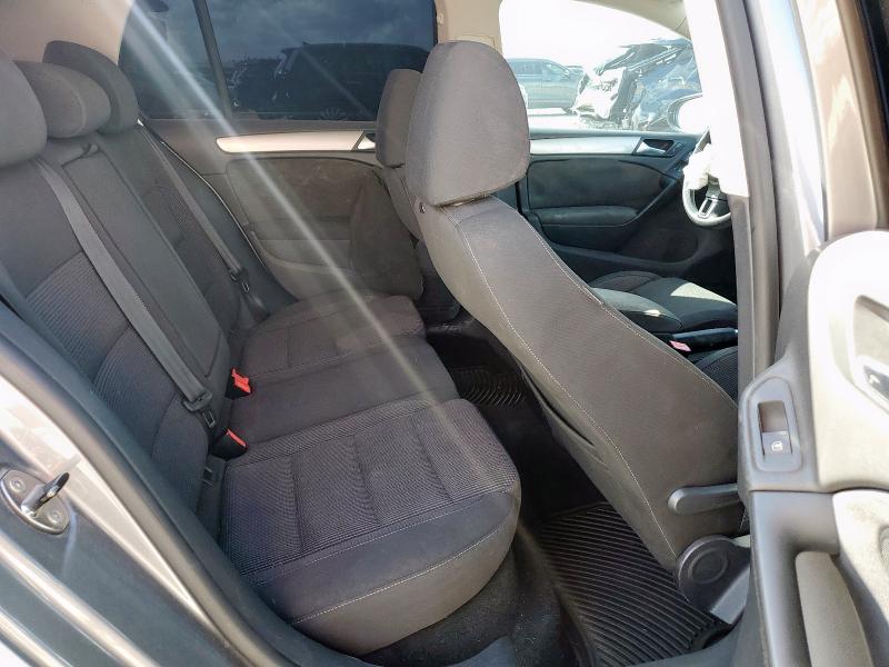 WVWDB7AJXCW173747 - 2012 VOLKSWAGEN GOLF ნაცრისფერი ფოტო 10