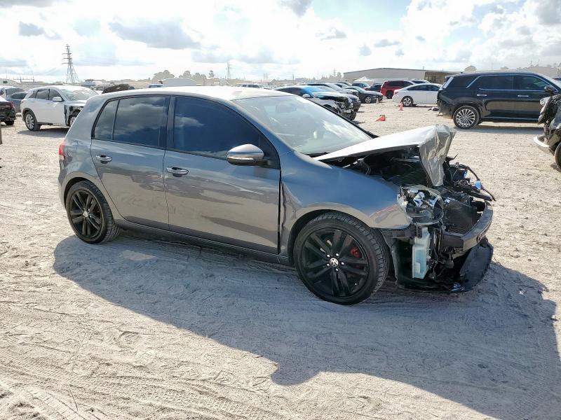 WVWDB7AJXCW173747 - 2012 VOLKSWAGEN GOLF ნაცრისფერი ფოტო 4