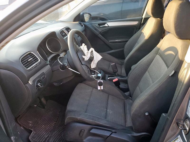 WVWDB7AJXCW173747 - 2012 VOLKSWAGEN GOLF ნაცრისფერი ფოტო 7