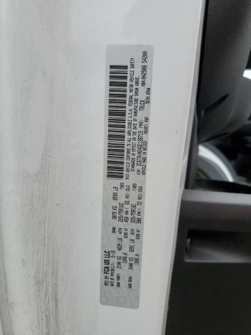 3C6TRVAG4GE128715 - 2016 RAM PROMASTER 1500 STANDARD WHITE photo 13
