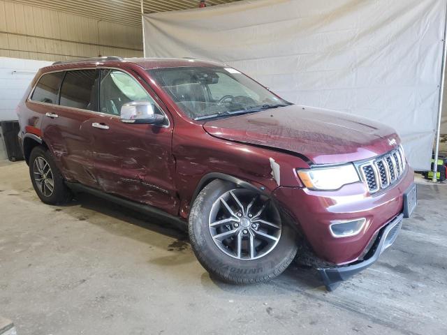 1C4RJFBG4HC699404 - 2017 JEEP GRAND CHEROKEE LIMITED 勃艮第红 照片 4