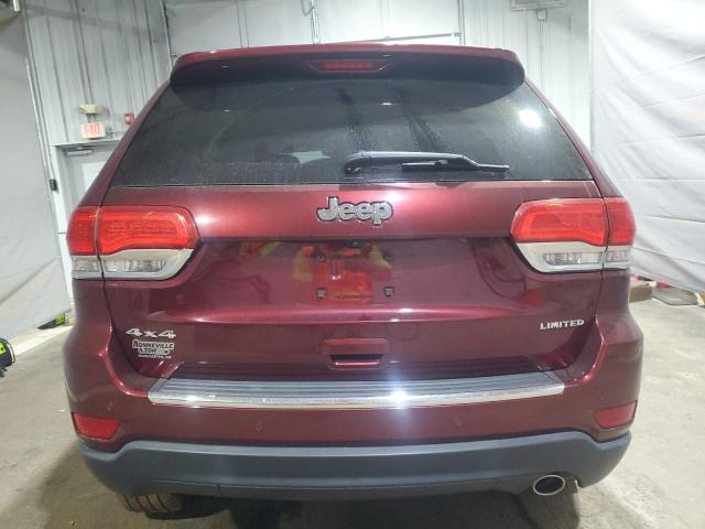 1C4RJFBG4HC699404 - 2017 JEEP GRAND CHEROKEE LIMITED 勃艮第红 照片 6