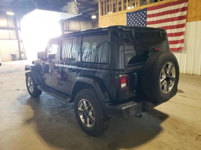 1C4HJXEG6KW630216 - 2019 JEEP WRANGLER U SAHARA შავი ფოტო 2