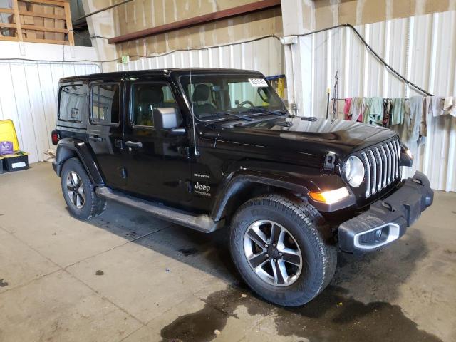 1C4HJXEG6KW630216 - 2019 JEEP WRANGLER U SAHARA შავი ფოტო 4