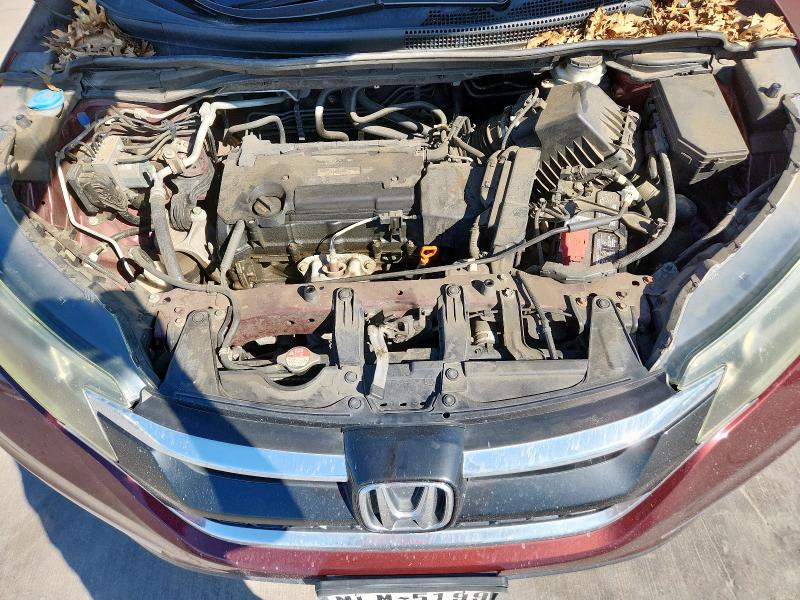 5J6RM4H77GL045038 - 2016 HONDA CR-V EXL RED photo 11