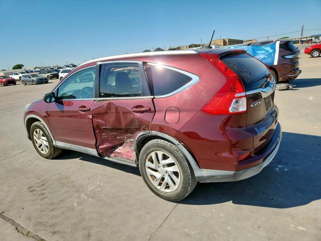5J6RM4H77GL045038 - 2016 HONDA CR-V EXL RED photo 2