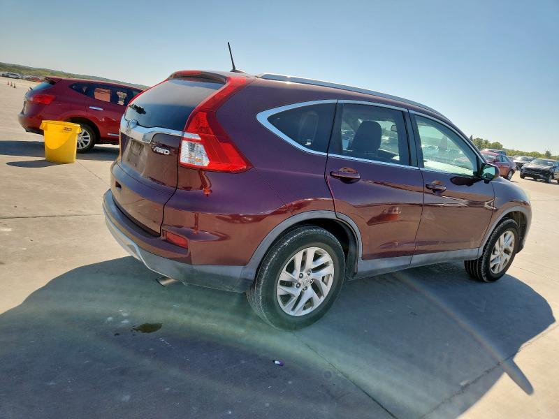 5J6RM4H77GL045038 - 2016 HONDA CR-V EXL RED photo 3