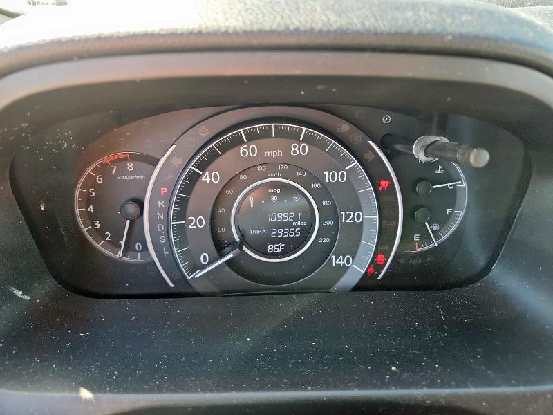 5J6RM4H77GL045038 - 2016 HONDA CR-V EXL RED photo 9