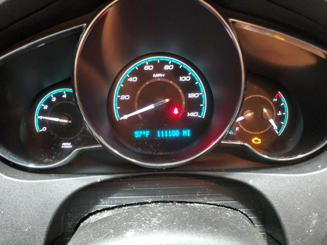 1G1ZD5EU3CF373726 - 2012 CHEVROLET MALIBU 2LT SILVER photo 9