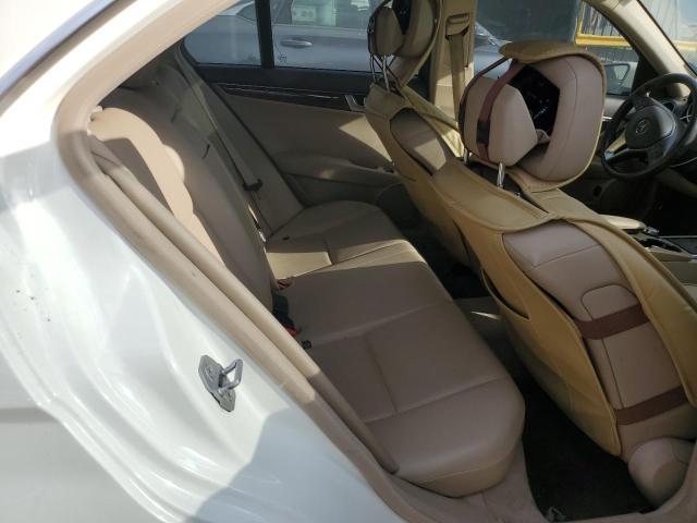 WDDGF8BB4CR192393 - 2012 MERCEDES-BENZ C 300 4MATIC WHITE photo 10
