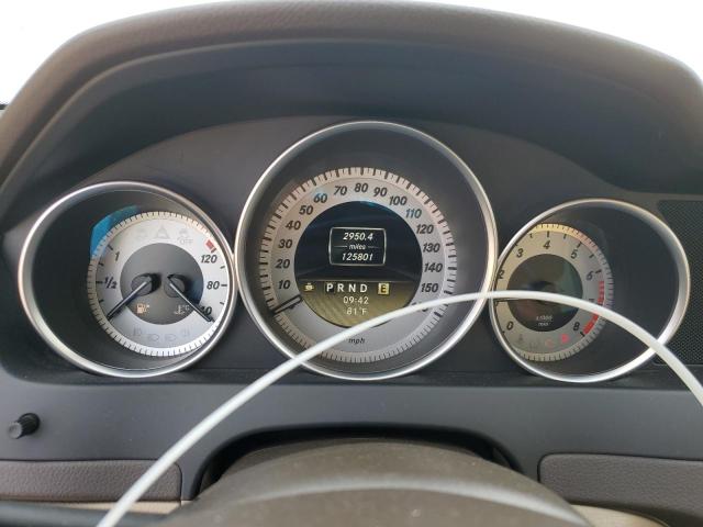 WDDGF8BB4CR192393 - 2012 MERCEDES-BENZ C 300 4MATIC WHITE photo 9