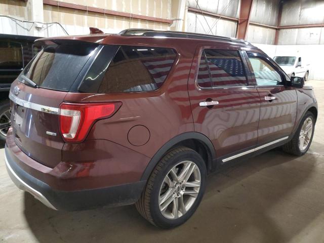 1FM5K8FH3GGA70150 - 2016 FORD EXPLORER LIMITED BROWN photo 3