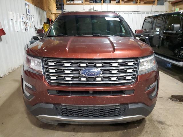1FM5K8FH3GGA70150 - 2016 FORD EXPLORER LIMITED BROWN photo 5