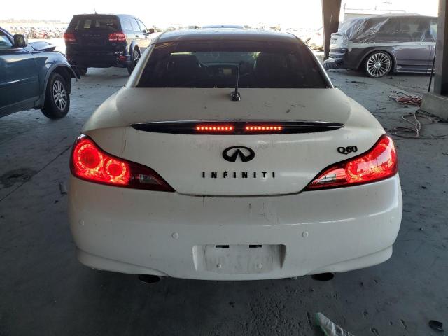JN1CV6FE3EM902116 - 2014 INFINITI Q60 BASE WHITE photo 6