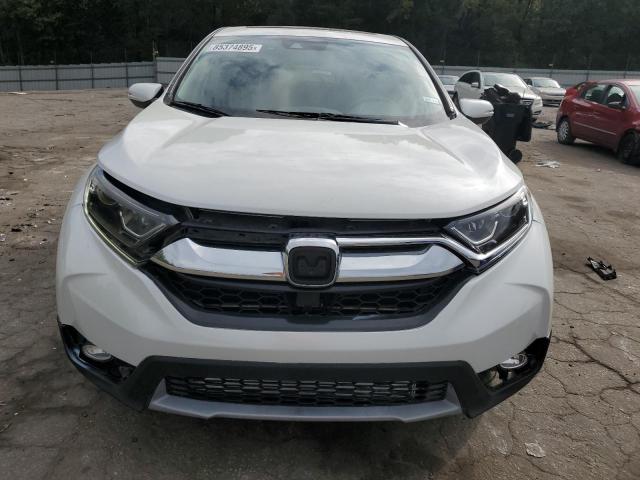 5J6RW1H51KA006375 - 2019 HONDA CR-V EX WHITE photo 5