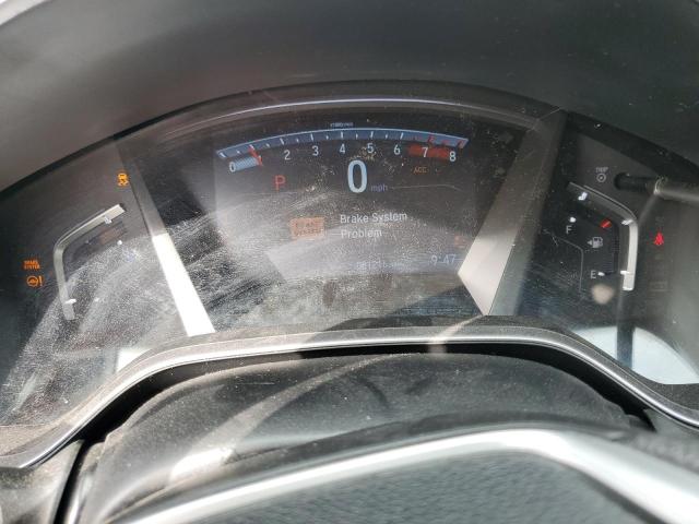 5J6RW1H51KA006375 - 2019 HONDA CR-V EX WHITE photo 9