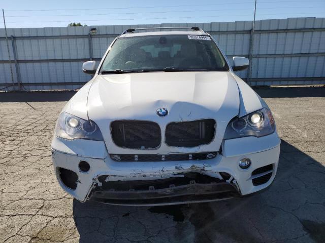 5UXZW0C51D0B91707 - 2013 BMW X5 XDRIVE35D WHITE photo 5