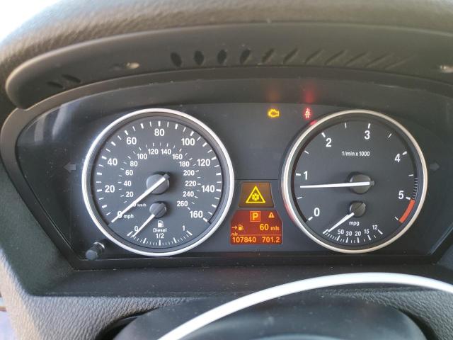 5UXZW0C51D0B91707 - 2013 BMW X5 XDRIVE35D WHITE photo 9