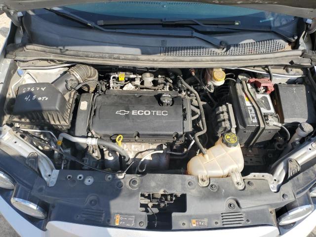 1G1JC5SH0G4178272 - 2016 CHEVROLET SONIC LT SILVER photo 11