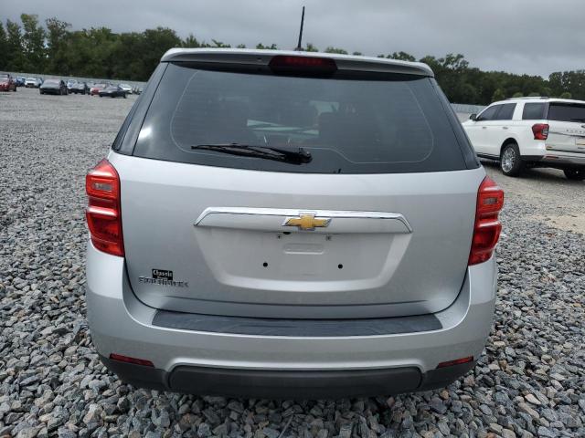 2GNALBEK2H1603976 - 2017 CHEVROLET EQUINOX LS ვერცხლისფერი ფოტო 6