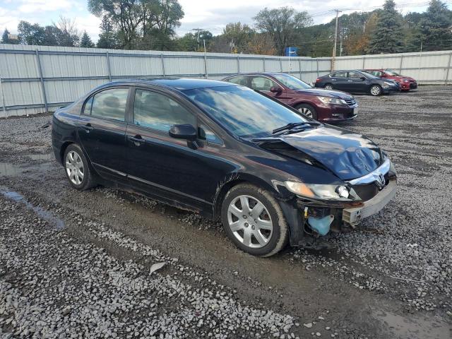 2HGFA1F52AH305207 - 2010 HONDA CIVIC LX BLACK photo 4