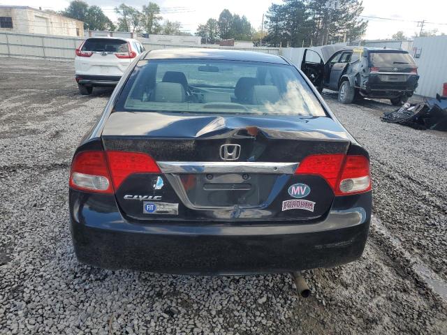 2HGFA1F52AH305207 - 2010 HONDA CIVIC LX BLACK photo 6