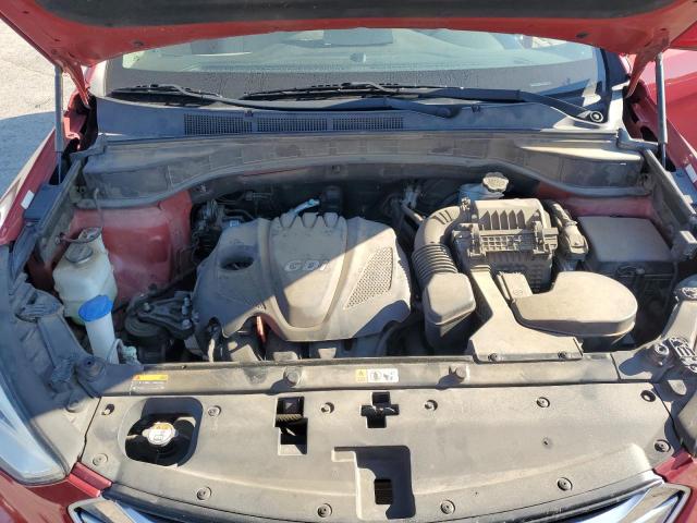 5XYZT3LB6GG310851 - 2016 HYUNDAI SANTA FE S MAROON photo 11