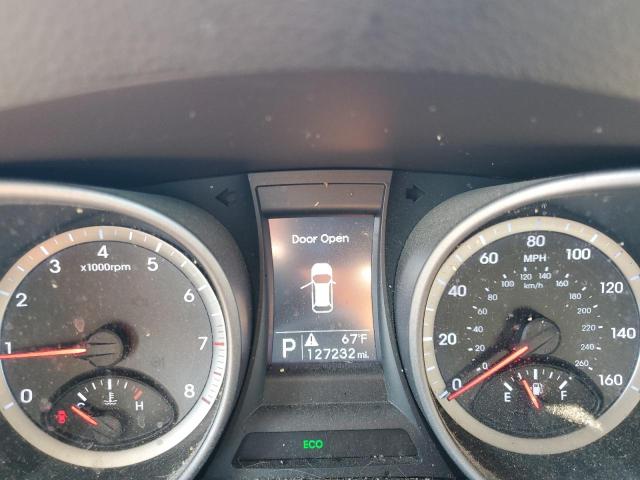 5XYZT3LB6GG310851 - 2016 HYUNDAI SANTA FE S MAROON photo 9