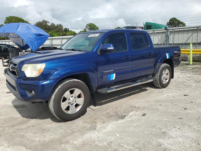 3TMJU4GN9FM179064 - 2015 TOYOTA TACOMA DOUBLE CAB PRERUNNER BLUE photo 1