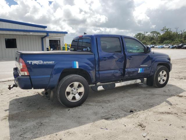 3TMJU4GN9FM179064 - 2015 TOYOTA TACOMA DOUBLE CAB PRERUNNER BLUE photo 3