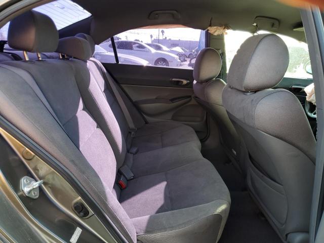 JHMFA16547S006980 - 2007 HONDA CIVIC LX ნაცრისფერი ფოტო 10