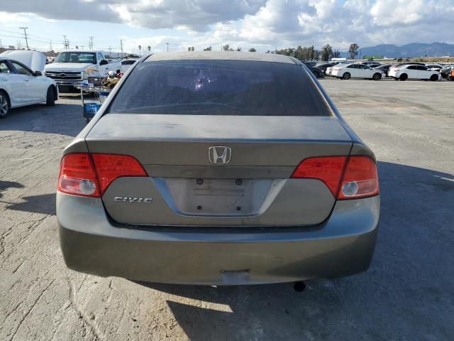 JHMFA16547S006980 - 2007 HONDA CIVIC LX ნაცრისფერი ფოტო 6