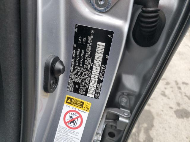 5TDJKRFH4GS285759 - 2016 TOYOTA HIGHLANDER XLE SILVER photo 12