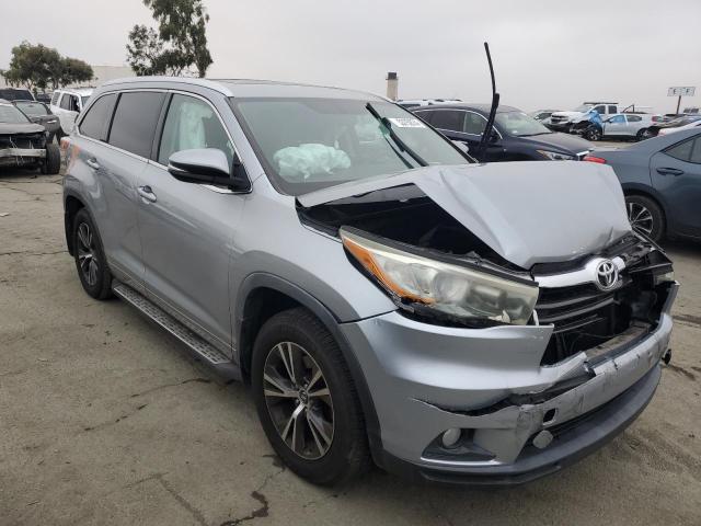 5TDJKRFH4GS285759 - 2016 TOYOTA HIGHLANDER XLE SILVER photo 4