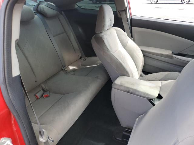 2HGFG3B59CH534003 - 2012 HONDA CIVIC LX RED photo 10