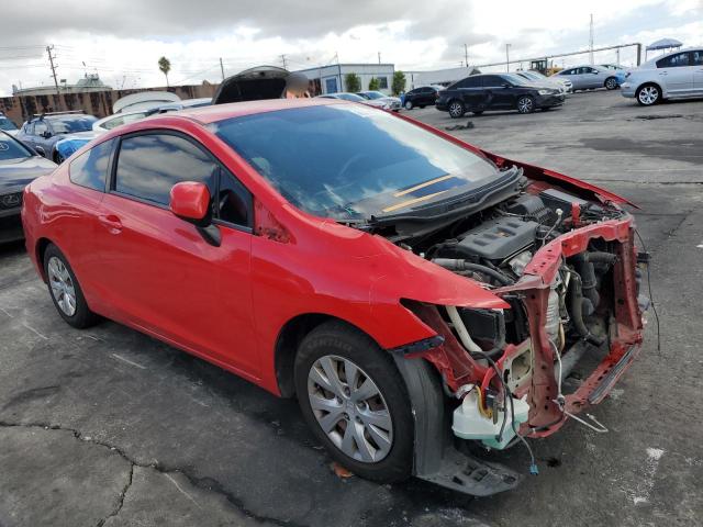 2HGFG3B59CH534003 - 2012 HONDA CIVIC LX RED photo 4