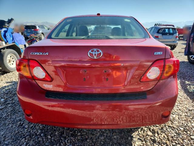 JTDBL40E799040331 - 2009 TOYOTA COROLLA BASE RED photo 6