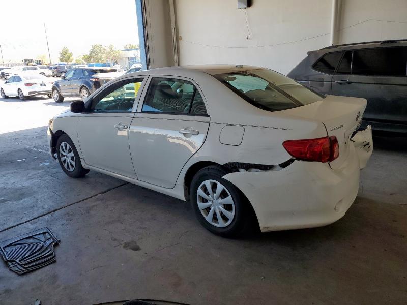 2T1BU4EE4AC394764 - 2010 TOYOTA COROLLA BASE Ақ фото 2