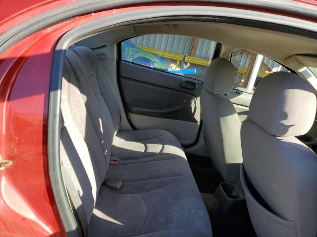1C3EL46X86N231348 - 2006 CHRYSLER SEBRING ბურგუნდია ფოტო 10