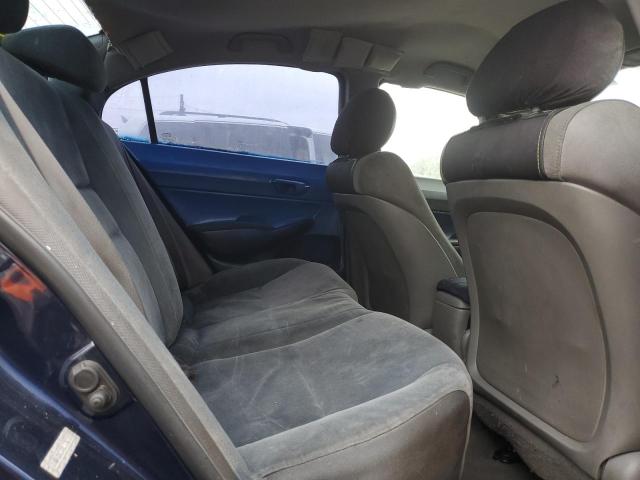 1HGFA16578L072163 - 2008 HONDA CIVIC LX 蓝色 照片 10