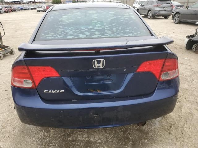 1HGFA16578L072163 - 2008 HONDA CIVIC LX 蓝色 照片 6