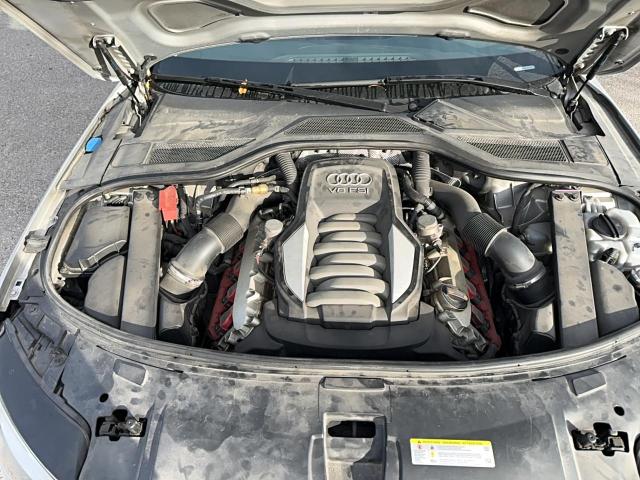 WAUCVAFD8BN020904 - 2011 AUDI A8 QUATTRO SILVER photo 7