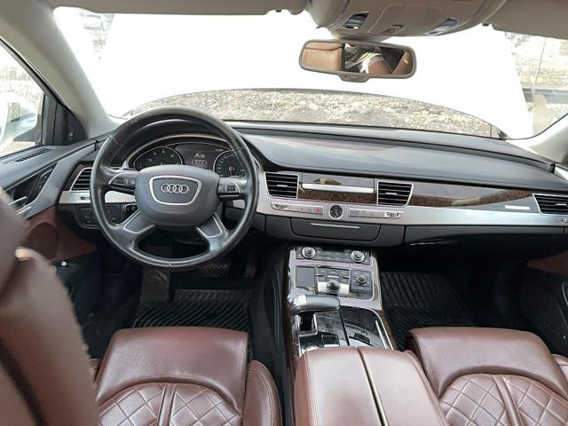 WAUCVAFD8BN020904 - 2011 AUDI A8 QUATTRO SILVER photo 9