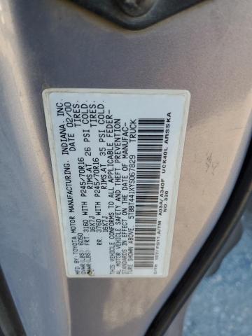 5TBBT441XYS067829 - 2000 TOYOTA TUNDRA ACCESS CAB Gri fotoğraf 12