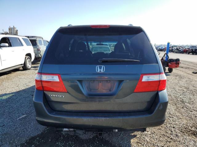 5FNRL38786B446991 - 2006 HONDA ODYSSEY EXL GRAY photo 6